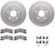Purchase Top-Quality DYNAMIC FRICTION COMPANY - 4312-42008 - Front Disc Brake Kit pa2