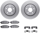 Purchase Top-Quality DYNAMIC FRICTION COMPANY - 4312-42012 - Front Disc Brake Kit pa1