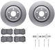 Purchase Top-Quality DYNAMIC FRICTION COMPANY - 4312-42015 - Front Disc Brake Kit pa1