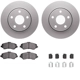 Purchase Top-Quality DYNAMIC FRICTION COMPANY - 4312-42018 - Front Disc Brake Kit pa2