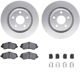 Purchase Top-Quality DYNAMIC FRICTION COMPANY - 4312-42019 - Front Disc Brake Kit pa1
