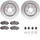 Purchase Top-Quality DYNAMIC FRICTION COMPANY - 4312-42019 - Front Disc Brake Kit pa2