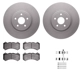 Purchase Top-Quality Front Disc Brake Kit by DYNAMIC FRICTION COMPANY - 4312-42022 pa4