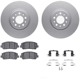 Purchase Top-Quality DYNAMIC FRICTION COMPANY - 4312-42028 - Front Disc Brake Kit pa1