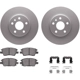 Purchase Top-Quality DYNAMIC FRICTION COMPANY - 4312-42034 - Front Disc Brake Kit pa4
