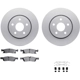 Purchase Top-Quality DYNAMIC FRICTION COMPANY - 4312-42036 - Front Disc Brake Kit pa1