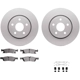 Purchase Top-Quality DYNAMIC FRICTION COMPANY - 4312-42036 - Front Disc Brake Kit pa3