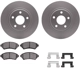 Purchase Top-Quality DYNAMIC FRICTION COMPANY - 4312-45005 - Front Disc Brake Kit pa5