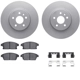 Purchase Top-Quality DYNAMIC FRICTION COMPANY - 4312-45019 - Front Disc Brake Kit pa1