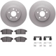 Purchase Top-Quality DYNAMIC FRICTION COMPANY - 4312-45019 - Front Disc Brake Kit pa4