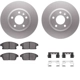 Purchase Top-Quality DYNAMIC FRICTION COMPANY - 4312-45020 - Front Disc Brake Kit pa5
