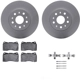 Purchase Top-Quality DYNAMIC FRICTION COMPANY - 4312-46017 - Front Disc Brake Kit pa1