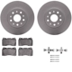 Purchase Top-Quality DYNAMIC FRICTION COMPANY - 4312-46017 - Front Disc Brake Kit pa4