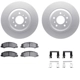 Purchase Top-Quality DYNAMIC FRICTION COMPANY - 4312-46028 - Front Disc Brake Kit pa1