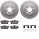 Purchase Top-Quality DYNAMIC FRICTION COMPANY - 4312-46039 - Front Disc Brake Kit pa3