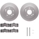 Purchase Top-Quality DYNAMIC FRICTION COMPANY - 4312-47002 - Front Disc Brake Kit pa3