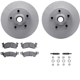 Purchase Top-Quality DYNAMIC FRICTION COMPANY - 4312-47004 - Front Disc Brake Kit pa1