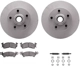 Purchase Top-Quality DYNAMIC FRICTION COMPANY - 4312-47004 - Front Disc Brake Kit pa5