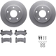 Purchase Top-Quality DYNAMIC FRICTION COMPANY - 4312-47007 - Front Disc Brake Kit pa1