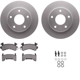 Purchase Top-Quality DYNAMIC FRICTION COMPANY - 4312-47007 - Front Disc Brake Kit pa5