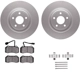 Purchase Top-Quality Front Disc Brake Kit by DYNAMIC FRICTION COMPANY - 4312-47035 pa1