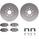 Purchase Top-Quality DYNAMIC FRICTION COMPANY - 4312-47048 - Front Disc Brake Kit pa2