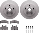 Purchase Top-Quality DYNAMIC FRICTION COMPANY - 4312-48011 - Front Disc Brake Kit pa4