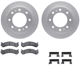 Purchase Top-Quality DYNAMIC FRICTION COMPANY - 4312-48016 - Front Disc Brake Kit pa1