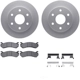Purchase Top-Quality DYNAMIC FRICTION COMPANY - 4312-48018 - Front Disc Brake Kit pa1