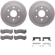 Purchase Top-Quality DYNAMIC FRICTION COMPANY - 4312-48018 - Front Disc Brake Kit pa5