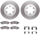Purchase Top-Quality DYNAMIC FRICTION COMPANY - 4312-48037 - Front Disc Brake Kit pa3