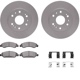 Purchase Top-Quality DYNAMIC FRICTION COMPANY - 4312-48042 - Front Disc Brake Kit pa3