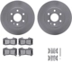 Purchase Top-Quality DYNAMIC FRICTION COMPANY - 4312-48048 - Front Disc Brake Kit pa1