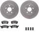 Purchase Top-Quality DYNAMIC FRICTION COMPANY - 4312-52001 - Front Disc Brake Kit pa5