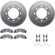 Purchase Top-Quality DYNAMIC FRICTION COMPANY - 4312-54046 - Front Disc Brake Kit pa1
