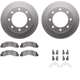 Purchase Top-Quality DYNAMIC FRICTION COMPANY - 4312-54046 - Front Disc Brake Kit pa5