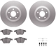 Purchase Top-Quality DYNAMIC FRICTION COMPANY - 4312-54063 - Front Disc Brake Kit pa5