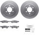 Purchase Top-Quality DYNAMIC FRICTION COMPANY - 4312-54065 - Front Disc Brake Kit pa1