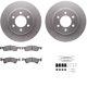 Purchase Top-Quality DYNAMIC FRICTION COMPANY - 4312-54065 - Front Disc Brake Kit pa2