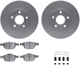 Purchase Top-Quality DYNAMIC FRICTION COMPANY - 4312-54070 - Front Disc Brake Kit pa1