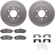 Purchase Top-Quality DYNAMIC FRICTION COMPANY - 4312-54074 - Brake Kit pa4