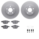 Purchase Top-Quality DYNAMIC FRICTION COMPANY - 4312-54079 - Front Disc Brake Kit pa1