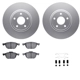 Purchase Top-Quality DYNAMIC FRICTION COMPANY - 4312-54080 - Front Disc Brake Kit pa1