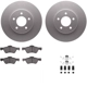 Purchase Top-Quality DYNAMIC FRICTION COMPANY - 4312-54082 - Front Disc Brake Kit pa5