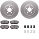 Purchase Top-Quality DYNAMIC FRICTION COMPANY - 4312-54101 - Front Disc Brake Kit pa5