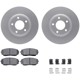 Purchase Top-Quality DYNAMIC FRICTION COMPANY - 4312-54102 - Front Disc Brake Kit pa1
