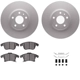 Purchase Top-Quality DYNAMIC FRICTION COMPANY - 4312-54130 - Front Disc Brake Kit pa3