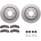 Purchase Top-Quality DYNAMIC FRICTION COMPANY - 4312-54136 - Front Disc Brake Kit pa3