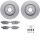 Purchase Top-Quality DYNAMIC FRICTION COMPANY - 4312-54139 - Front Disc Brake Kit pa1