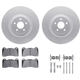 Purchase Top-Quality DYNAMIC FRICTION COMPANY - 4312-54148 - Front Disc Brake Kit pa1